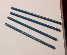 Lot of 4 Vintage L&GH Professional Drawing 1000 4H Pencils New Old Stock USA