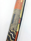 Vintage Sally Foster Tappa Cloth Reusable 24” Wide Wrapping Roll Polynesian NEW — photo 2