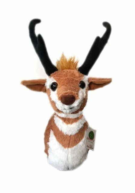 stuffed animal deer mount