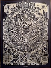 Póster Skrillex Tampa 2014, FL - Powerhou…