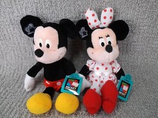 Mickey and Minnie Mouse Plush Dolls