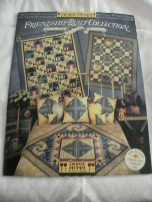 DEBBIE MUMM Friendship Quilt Collection Vorlage Buch für Patchwork Quilt