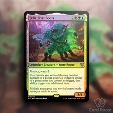 MTG FOIL Felix Five-Boots 0006 Commander: Outlaws of Thunder Junction OTC