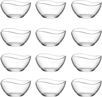 LAV 12 tlg. Glasschalen 215 ml Vira Schalen Glasschale Dessertschale Vorspeise