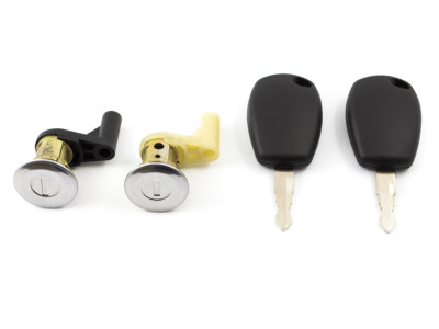TÜRSCHLOß SCHLIESSZYLINDER LINKS + RECHTS FÜR DACIA DUSTER SANDERO LOGAN MCV