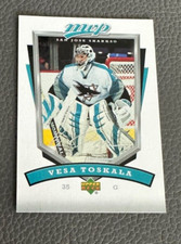 2006-07 Upper Deck MVP Hockey #241 Vesa Toskala Sharks Goalie