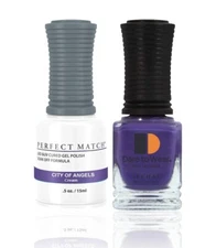 LeChat Perfect Match UV Gel + Nail Polish - PMS141 City Of Angels