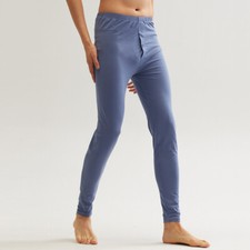 Men's Pajamas Pants Slim Stretch Lounge Clothing Nightwear