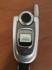 New ListingLg Vx4650 Verizon Wireless Flip Cell Push-Speaker Phone Silver Untested As Is