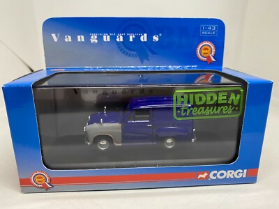 Vanguards 1:43 VA01708 Austin A35 Van Dark Blue - NEW | eBay UK