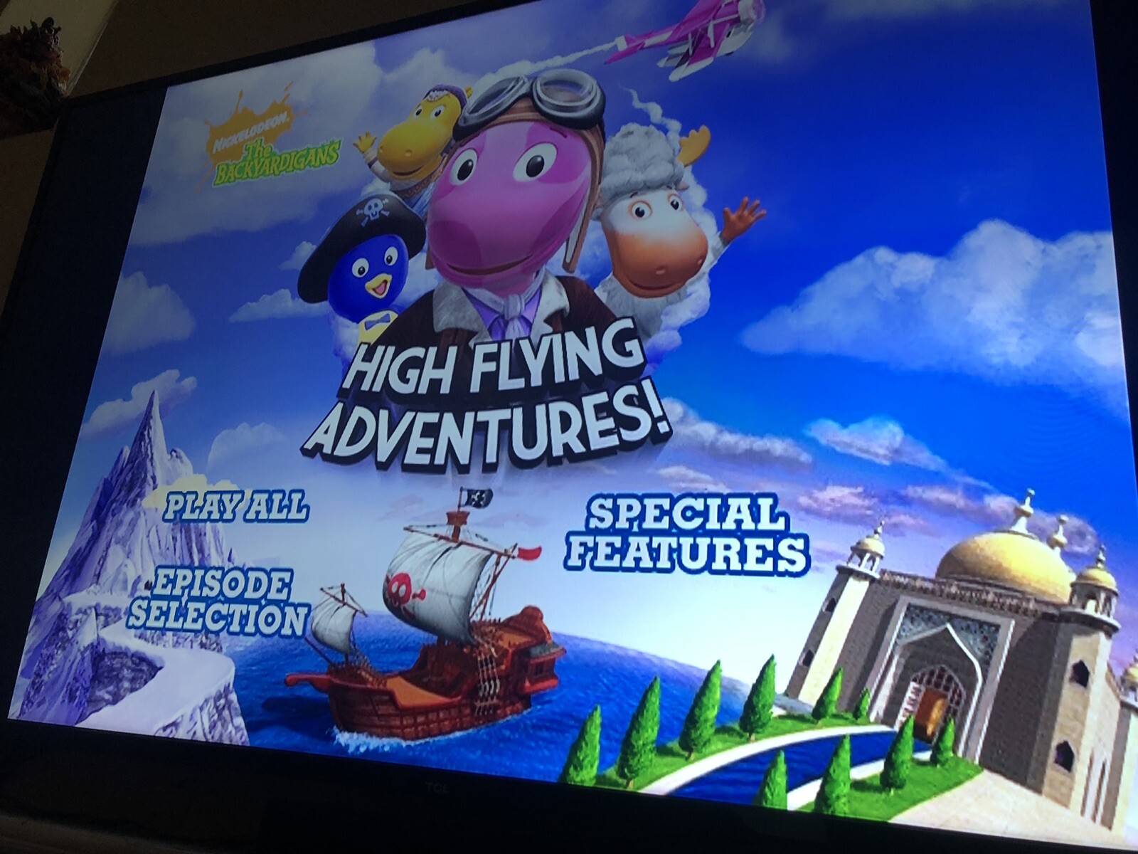 backyardigans dvd high flying adventures movie TESTED AND WORKING