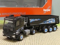 1/87 Herpa Mb Arocs Classicspace 4X4 Kipp-Sattelzug Wagner 316774