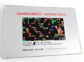 Nintendo Game & Watch Panorama Donkey Kong JR Box Tray Instructions ONLY CJ-93