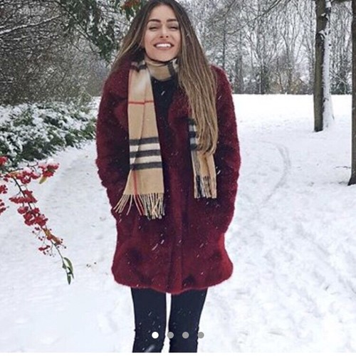 hobbs fake fur coat