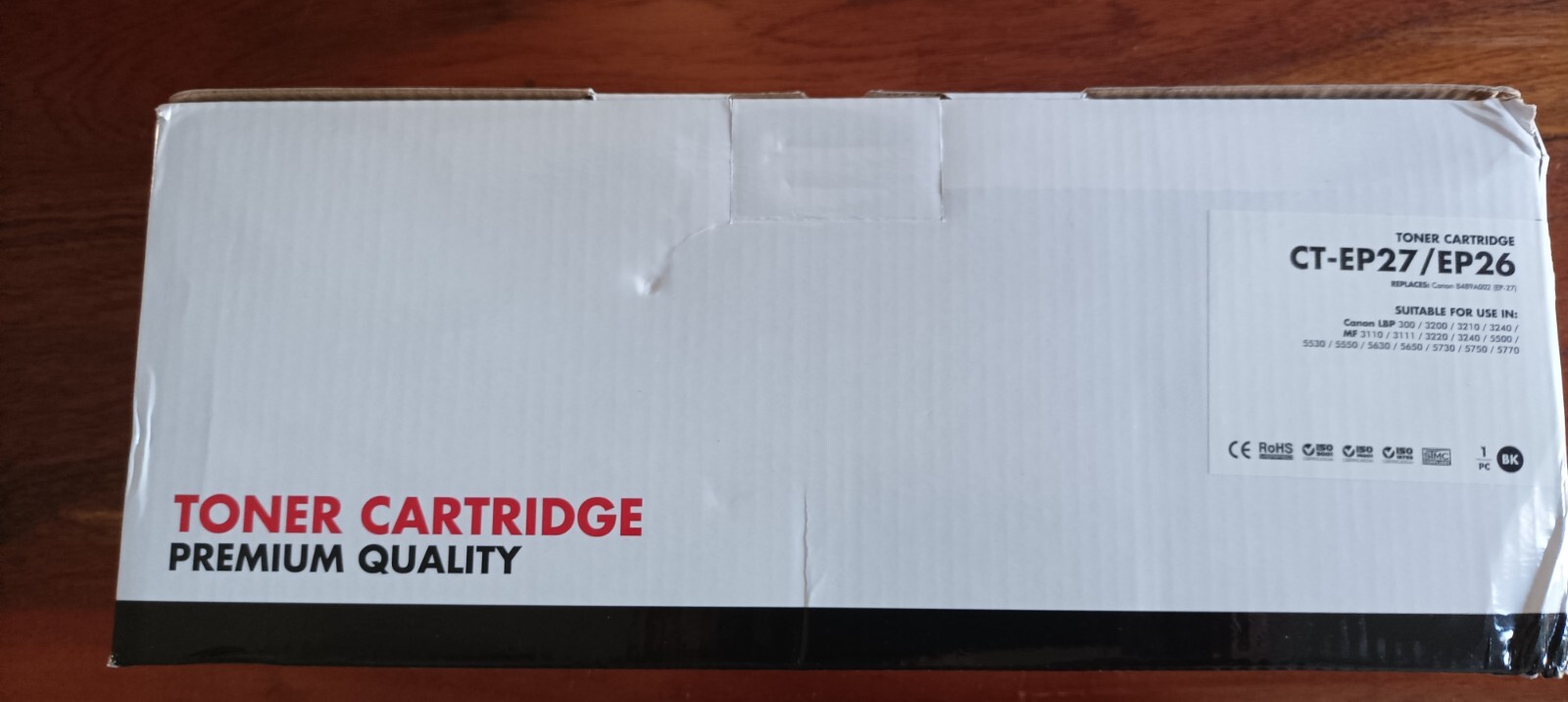 Toner EP27 compatible pour stopper les impressions pâles et les fuites d'encre