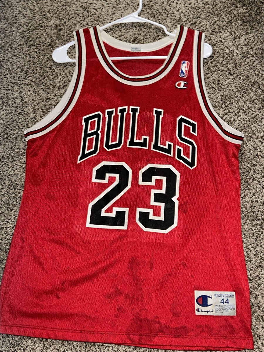ビンテージ　90s NBA CHAMPION 44 ユニフォーム　Jordan Vintage Champion Jersey Michael Jordan Men's 44 Chicago