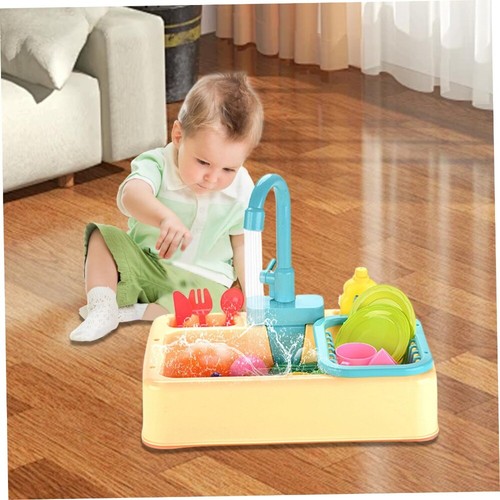 With Running Water Kitchen Sink Toys Faucet Faucet Toy for Pretend Play Sinks - Picture 5 of 8