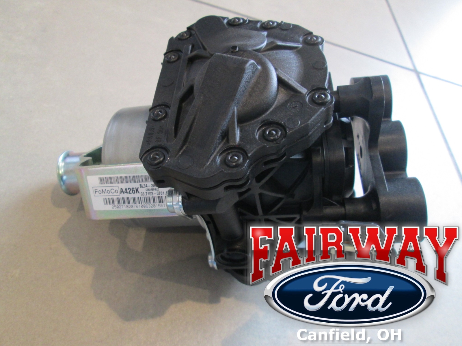 2011년~2012년형 F-150 순정 부품 3.5L V6 진공 펌프 어셈블리 (호스 포함) 5