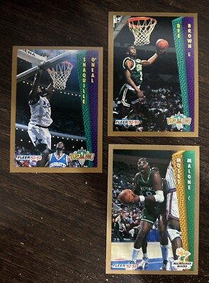 1992-93 Fleer NBA Basketball Tony's 3 Card Pack -Rare Hard To Find