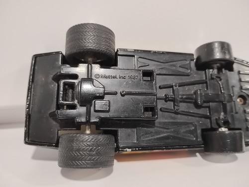 VINTAGE 1987 MATTELL ARCO GREEN FIREBIRD TRANS AM FRICTION TOY DIECAST CAR - Picture 4 of 19