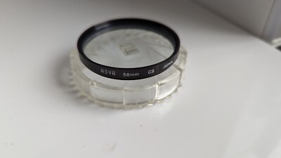 Objektivfilter Hoya 58 mm CS Grid Effekt mit Etui