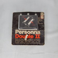NOS Personna Double II 5 Cartridges New