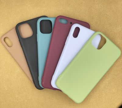 Hülle für iPhone 7 8 X Xr Xs 11 12Pro Max Mini - Silikon TPU Handyhülle Dünn