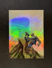 1995 Flair Marvel Annual Cable vs. Nimrod HoloBlast Card #4 of 12