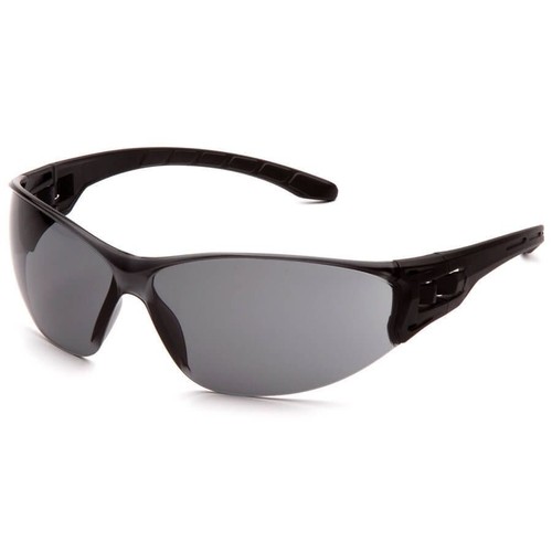 Pyramex Trulock Dielectric Safety Glasses Black Temples Gray Anti-Fog Lens - 第 1/5 張圖片