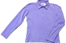 Vtg Alpine Design Womens Purple Top 90's Y2K Buttery Base Layer SZ S Pull Over