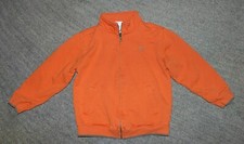 Janie and Jack Boys Orange Sweatshirt - Size 5 - EUC
