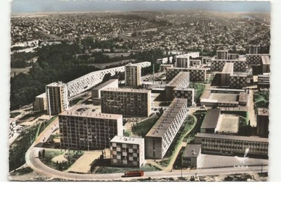 VIRY-CHATILLON: la cité C.I.L.O.F. aerial view 10x15 - very good condition