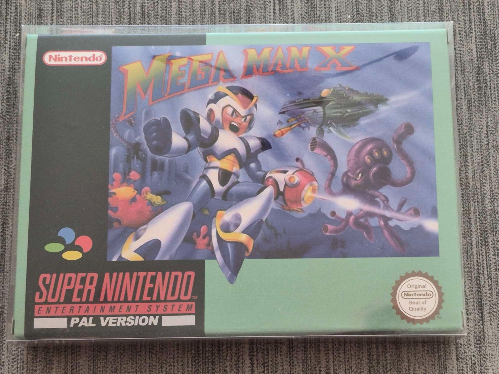 Jeux Super Nintendo - Mega Man X - FAH - Version Française - Officiel
