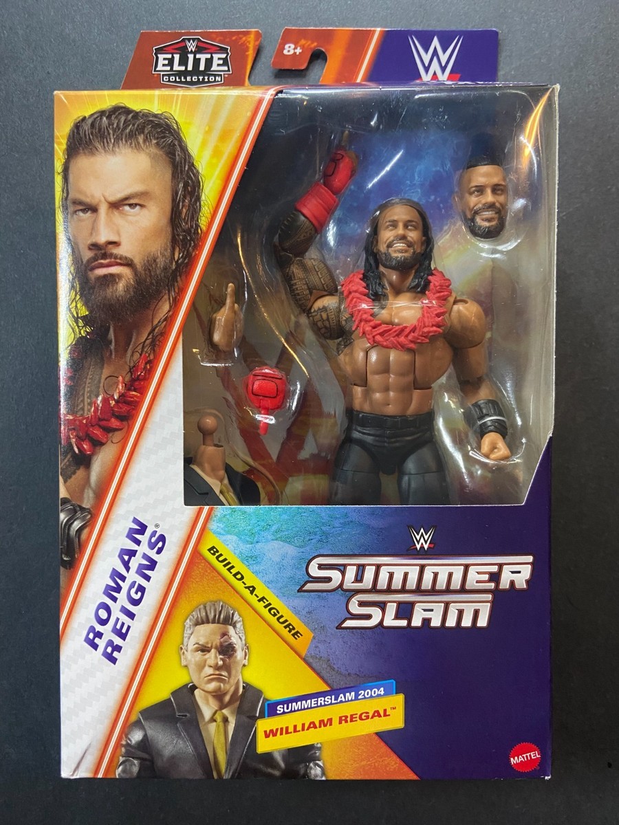 WWE Elite Collection ROMAN REIGNS Summer Slam 6” Figure BAF