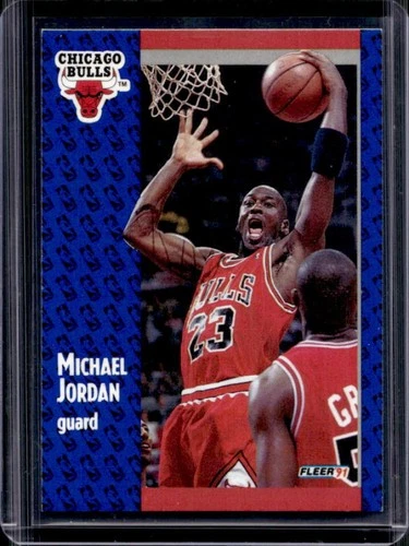 1991-92 Fleer Michael Jordan #29 Bulls
