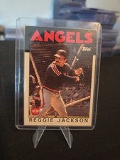 1986 Topps - Reggie Jackson #700 California Angels 