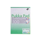 Pukka Pad A4 Green Tinted Refill Pad Dyslexia Visual Stress Lined Paper (6 Pack)