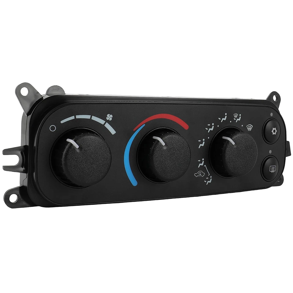 Unidad de interruptor de control de clima de calefacción de aire acondicionado para Dodge Ram 1500 2500 3500 2002-2005 Foto 4 de 4