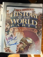 Mel Brooks History of the World Director autographed 8x10 photo with COA 