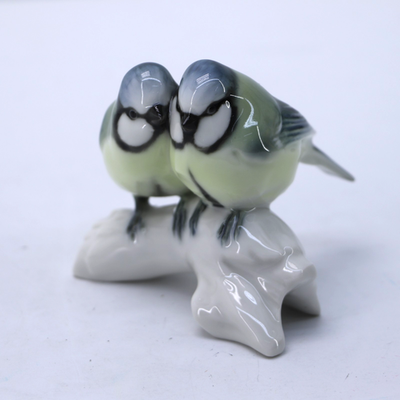 Tit Meisen Chickadee Bird Figure Lorenz Hutschenreuther 1950