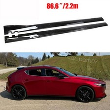 86.62.2m Side Skirt Extension Rocker Splitter Panel Lip For Mazda 3 Hatchback 86.62.2m Side Skirt Extension Rocker Splitter Panel Lip For Mazda 3 Hatchback