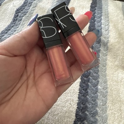 2xx NARS  Lip Gloss  ORGASM  .12 Oz Travel Size Mini  NEW NO BOX