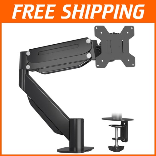 Adjustable Gas Spring Monitor Arm for 17-49" Screens - Flexible VESA Desk Mount