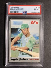 1970 Topps - Reggie Jackson #140 PSA 6–NEW SLAB