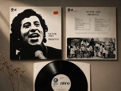 Victor Jara Presente Vol. 2 +INSERT Pläne Vinyl LP NEU :) 