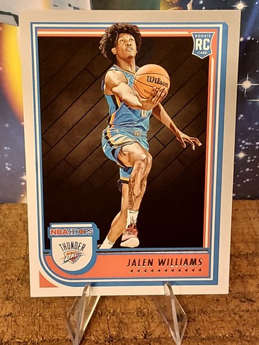 Jalen Williams Rookie Card 2022-23 Panini NBA Hoops RC#242 Oklahoma City Thunder
