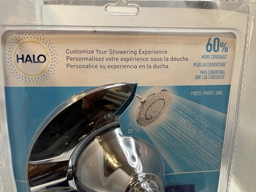 Nuevo cabezal de ducha MOEN HALO 9" acabado cromado nuevo en caja - Imagen 5 de 7