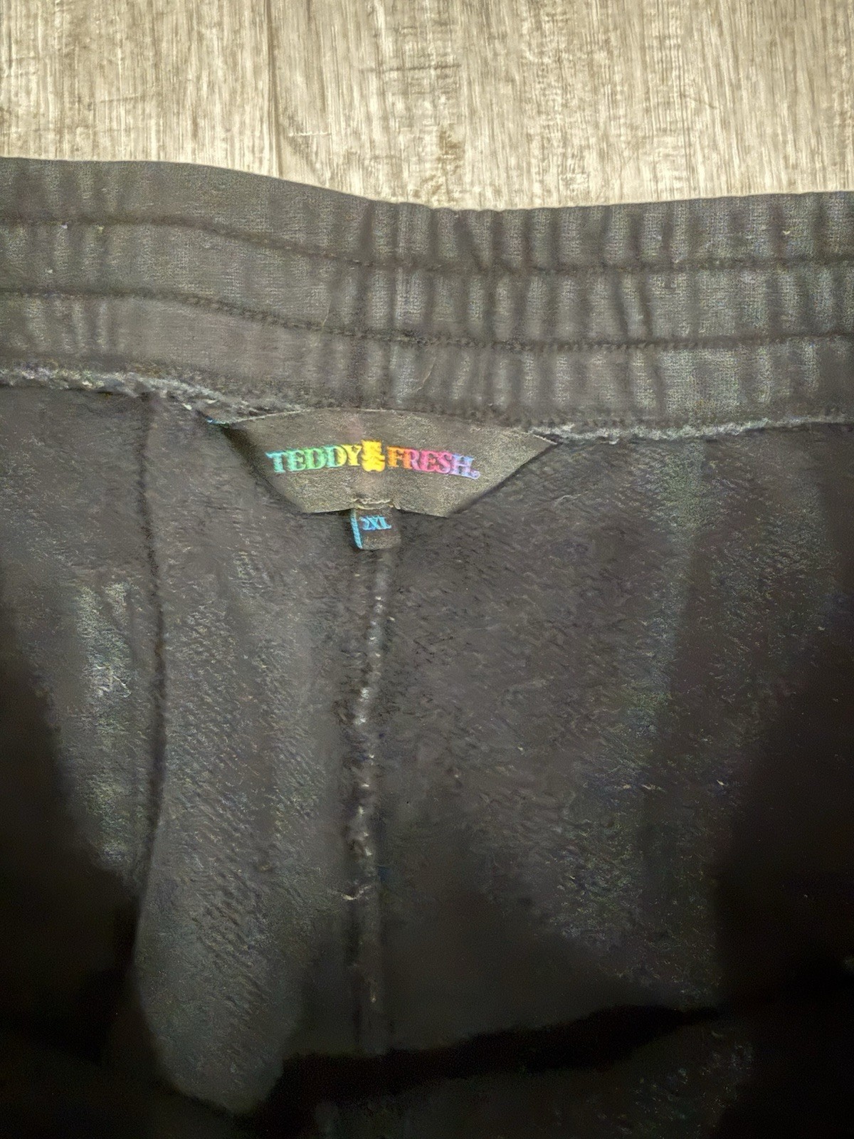 Teddy Fresh Patchwork Quilted Jogger Sweatpants M… - image 3