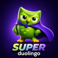Duolingo Super   | 12 Months   Ad-Free & Unli...