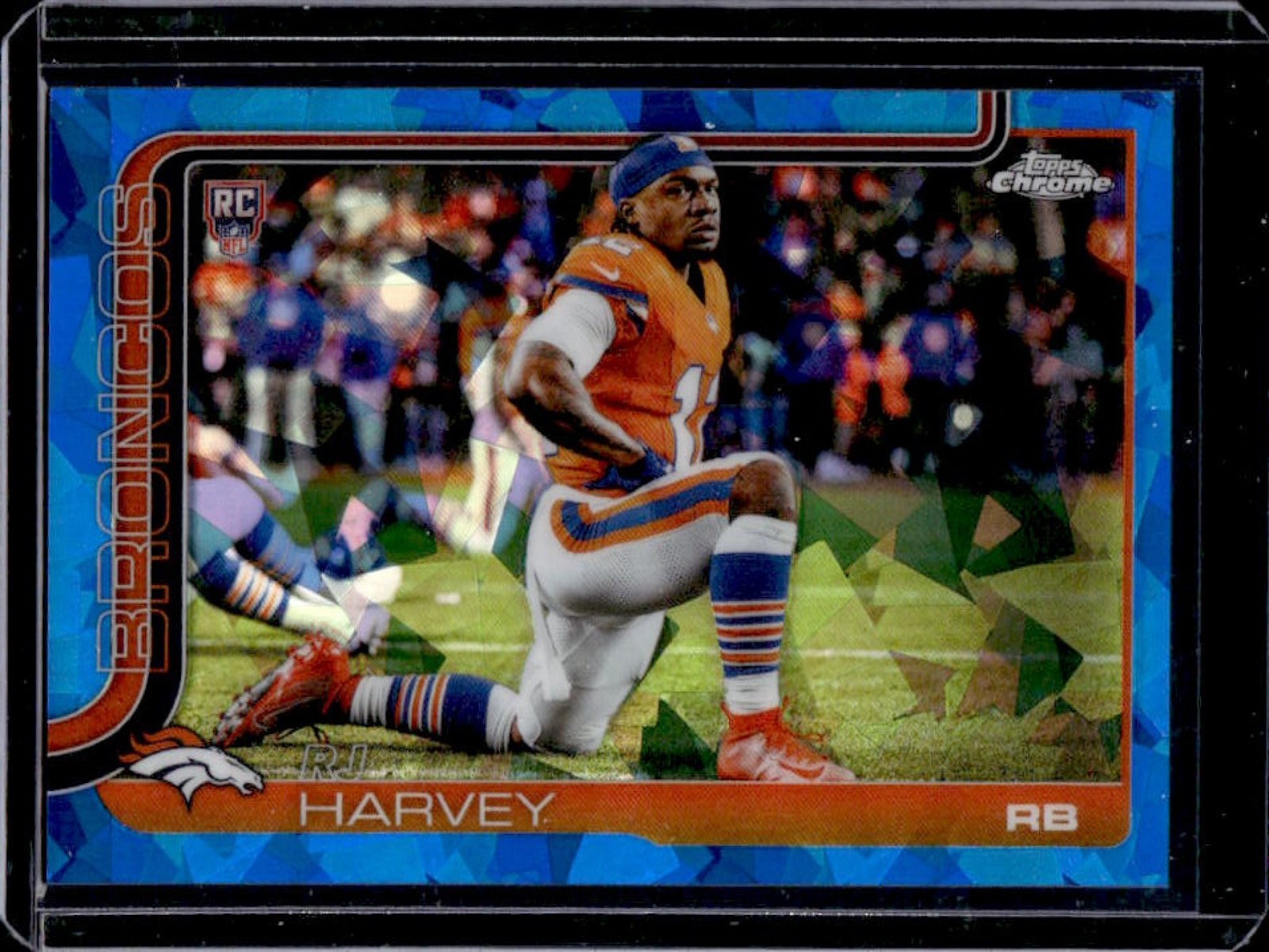 RJ Harvey Topps Chrome Sapphire Edition #330 Variation